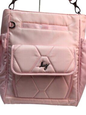 Medium Pink Lug Handbag Crossbody Bag